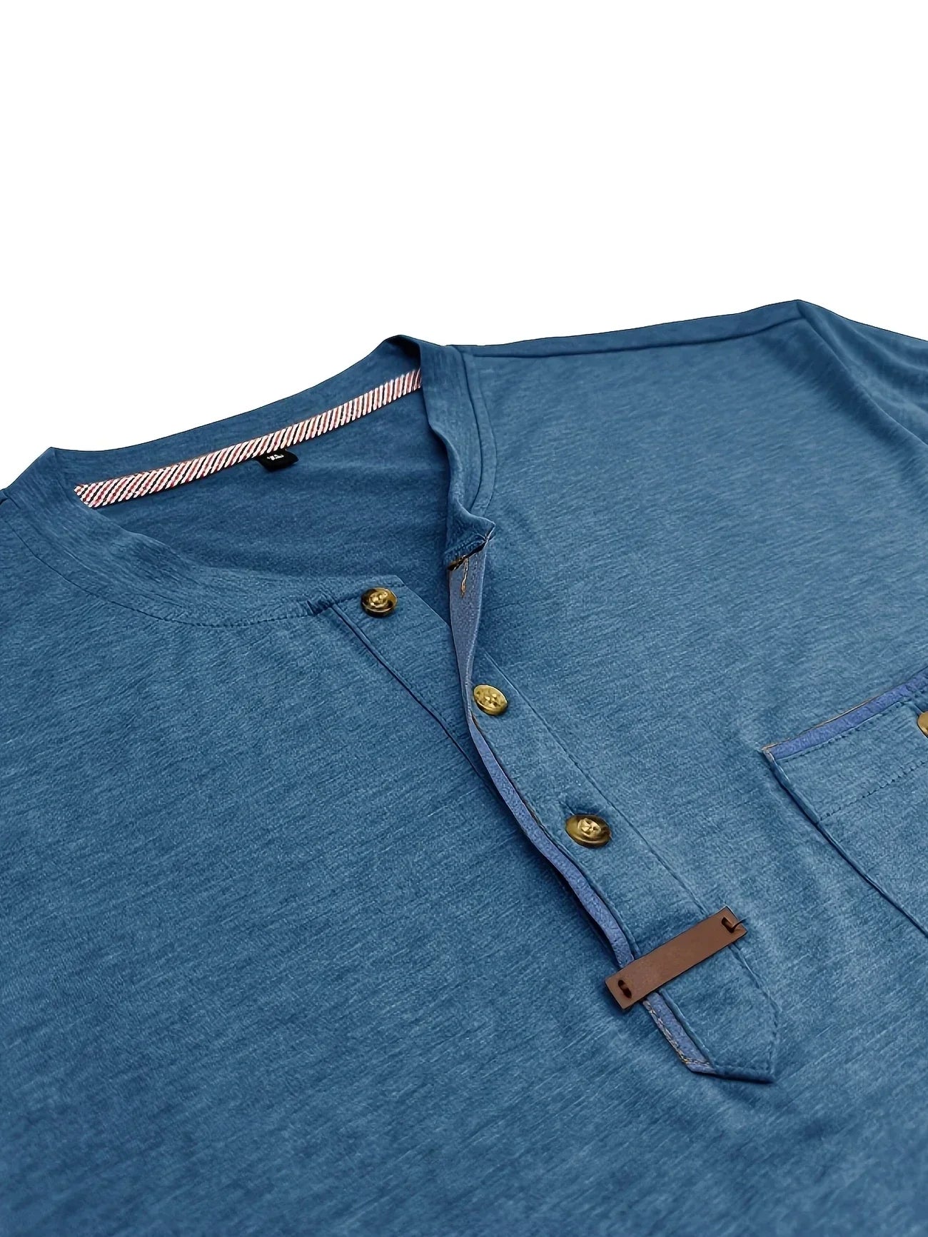 Savrani™ | Elegantní tričko s kulatým výstřihem a kapsou