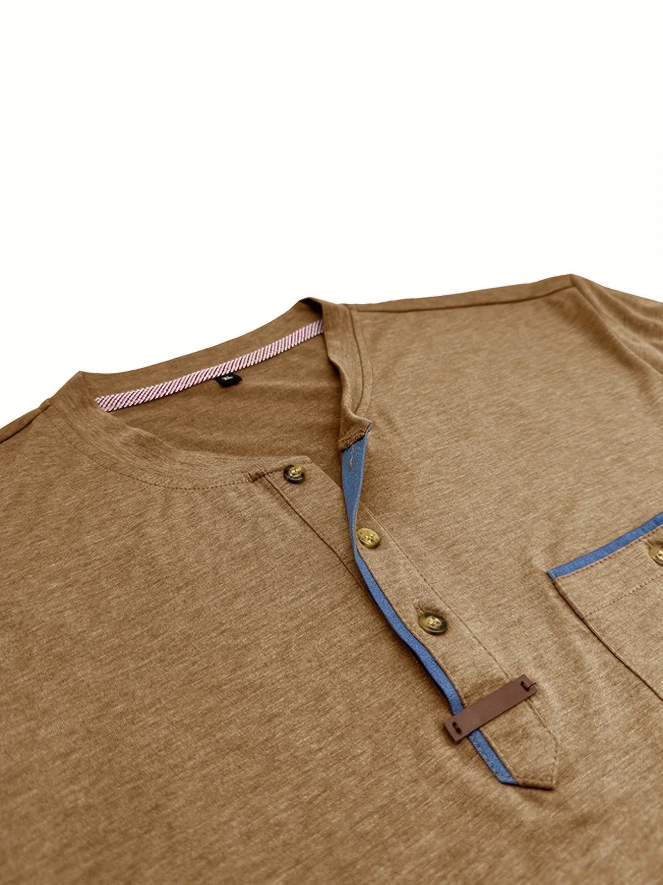 Savrani™ | Elegantní tričko s kulatým výstřihem a kapsou