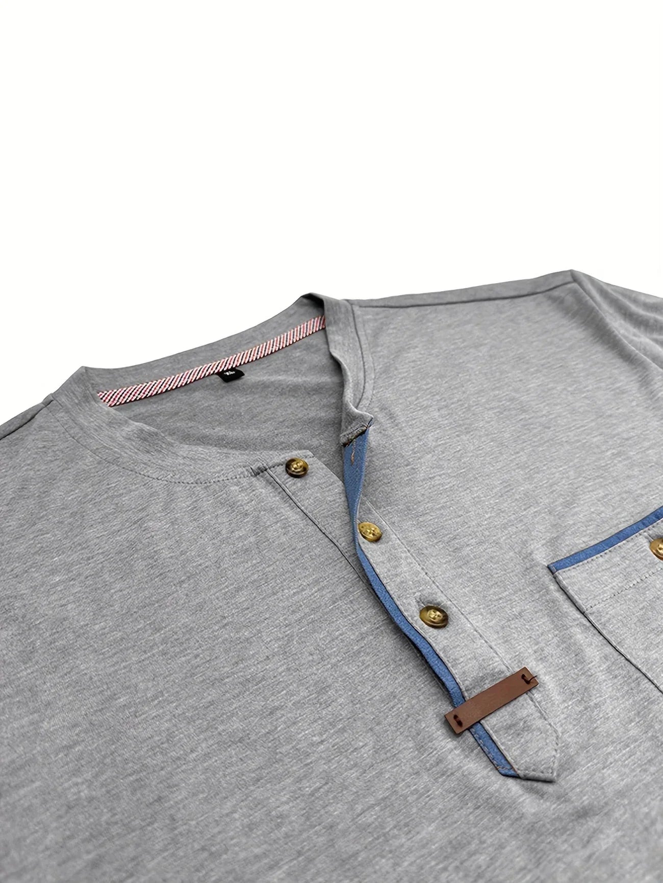 Savrani™ | Elegantní tričko s kulatým výstřihem a kapsou