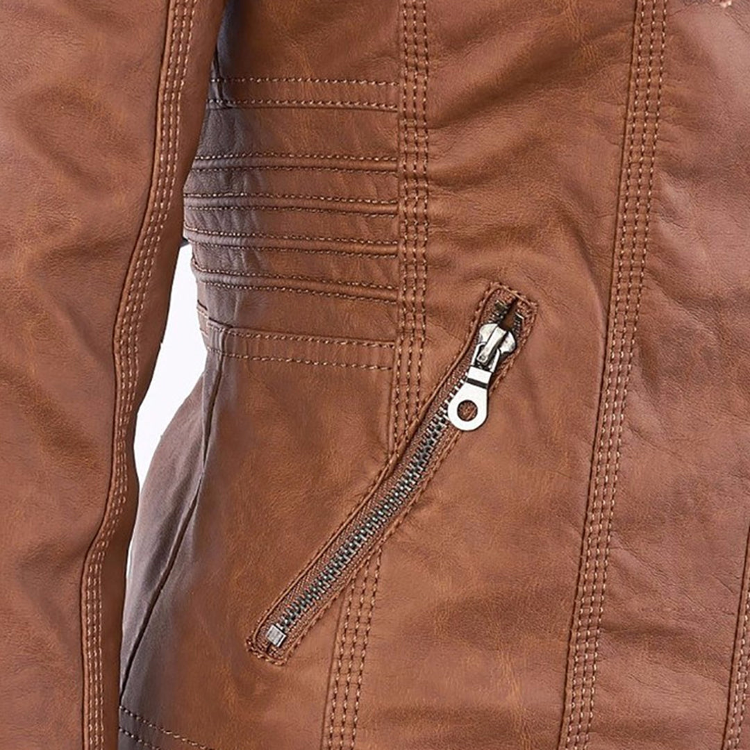 Monika™ | Pevná a elegantní kožená bunda