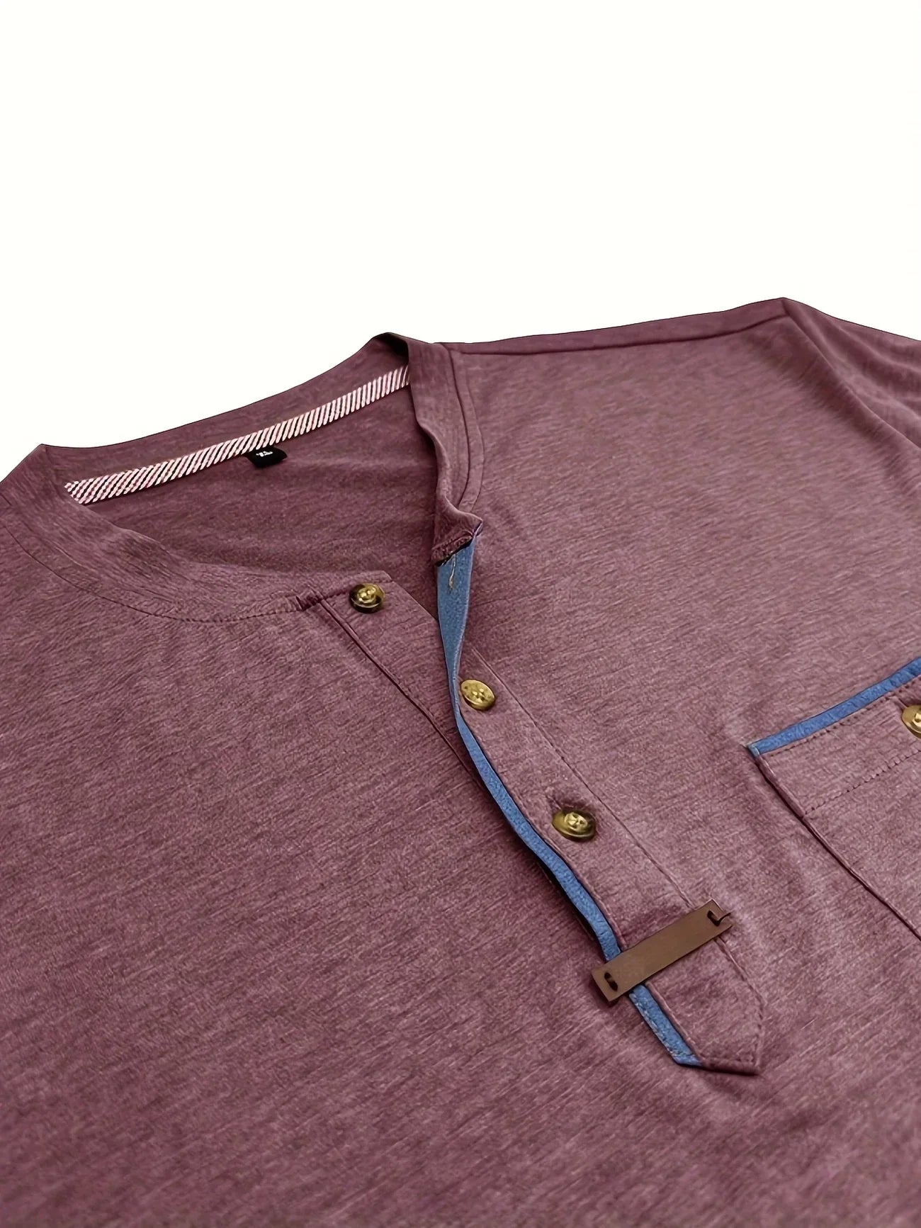 Savrani™ | Elegantní tričko s kulatým výstřihem a kapsou