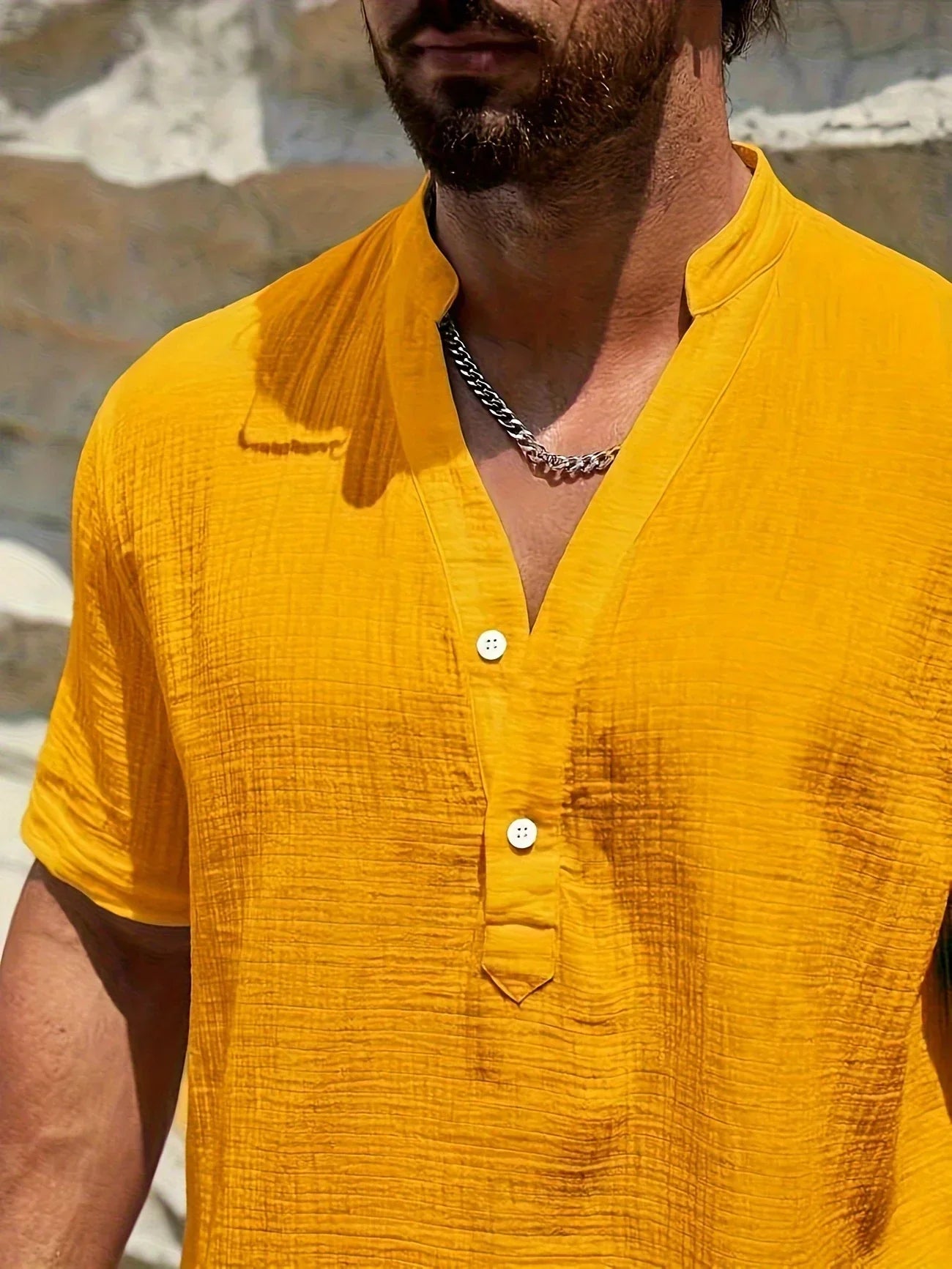 Savrani™ | Elegantní letní košile s vysokým límcem