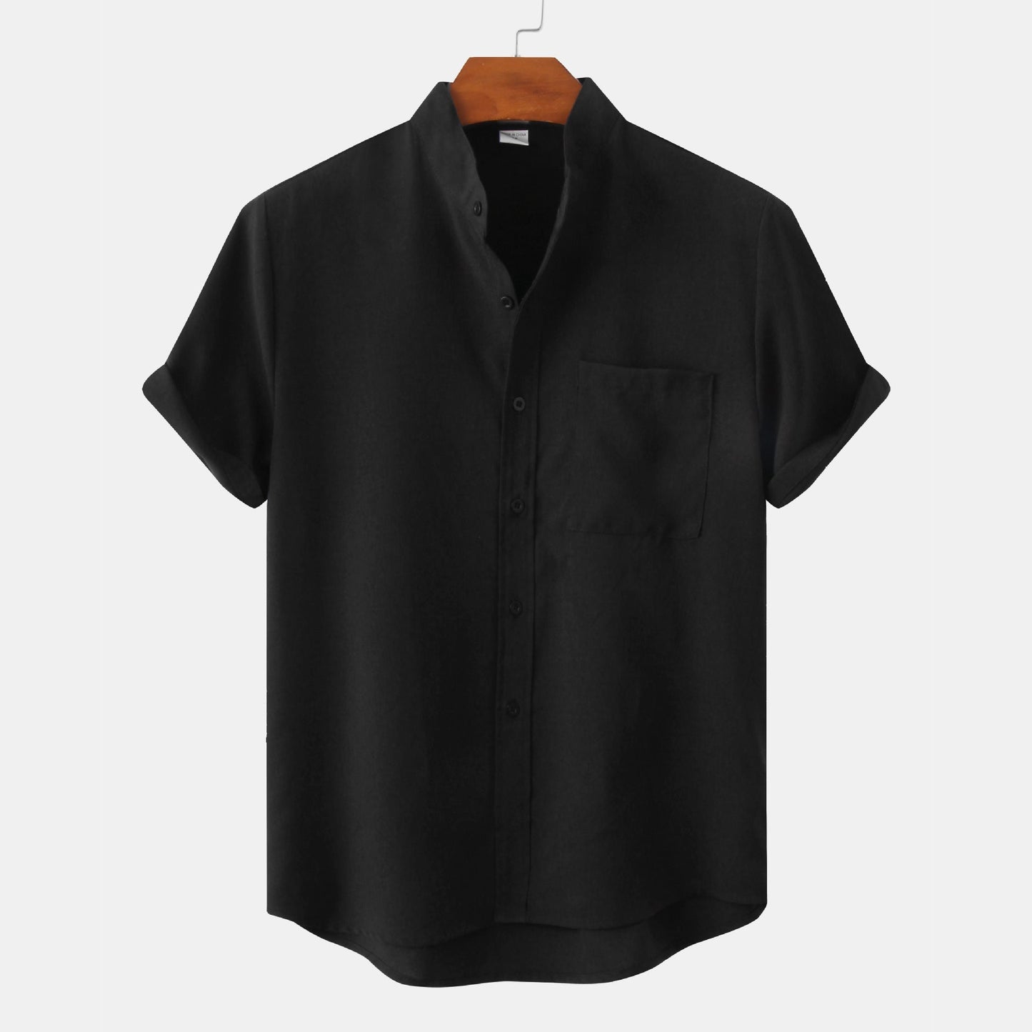 Savrani™ | Hladká bavlněná košile s knoflíky.