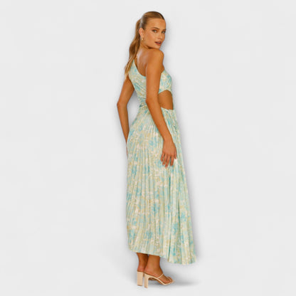 Sienna - Elegantní Maxi Šaty s Výřezem