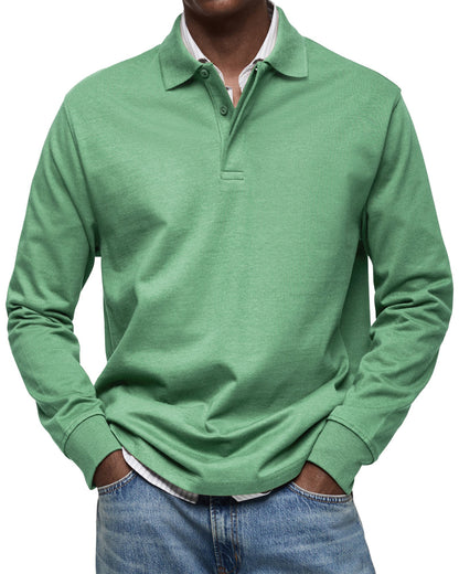 Savrani™ | Casual polo košile s dlouhým rukávem