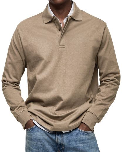 Savrani™ | Casual polo košile s dlouhým rukávem