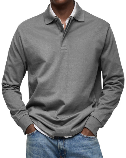 Savrani™ | Casual polo košile s dlouhým rukávem