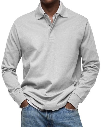 Savrani™ | Casual polo košile s dlouhým rukávem