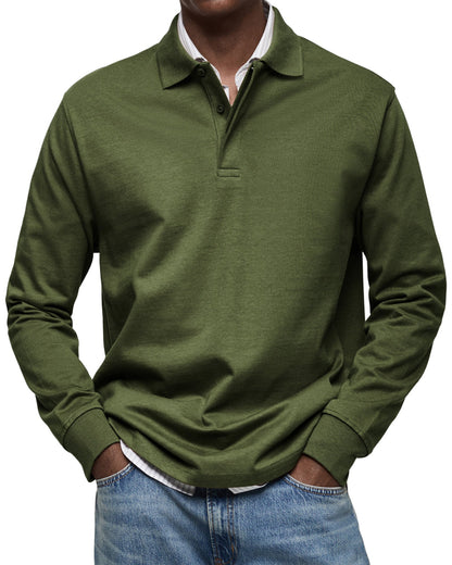 Savrani™ | Casual polo košile s dlouhým rukávem