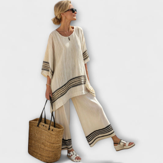 Lauren - Woven Texture Relaxed Set