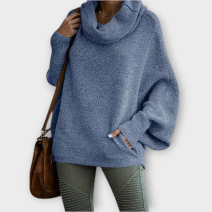 Ulrike - Elegantní dámský svetr v želvovinovém designu