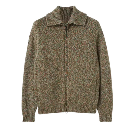 Savrani™ | Bomber s zipem z alpaky